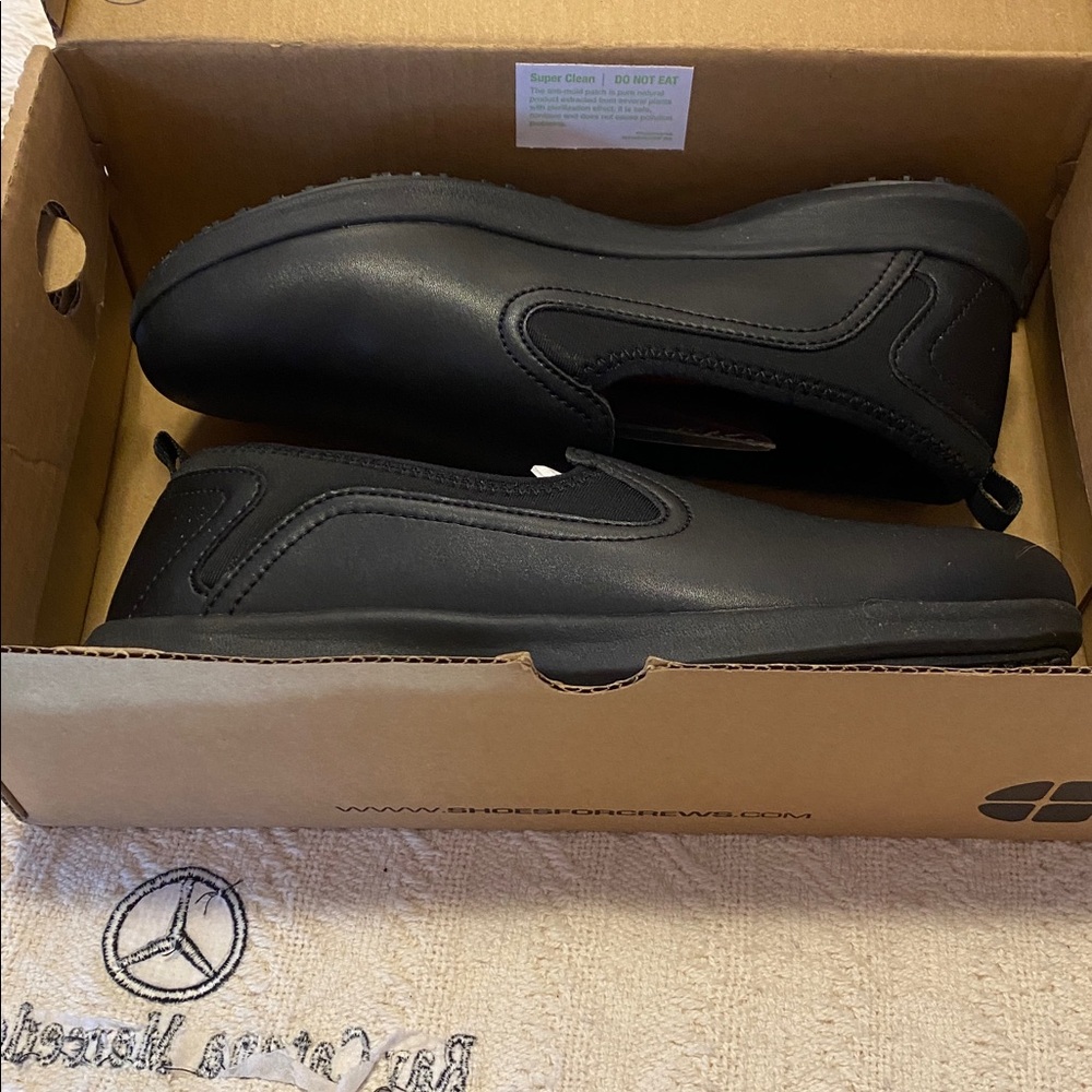 Shoes For Crews Black Slip-On Flats - Picture 5 of 5